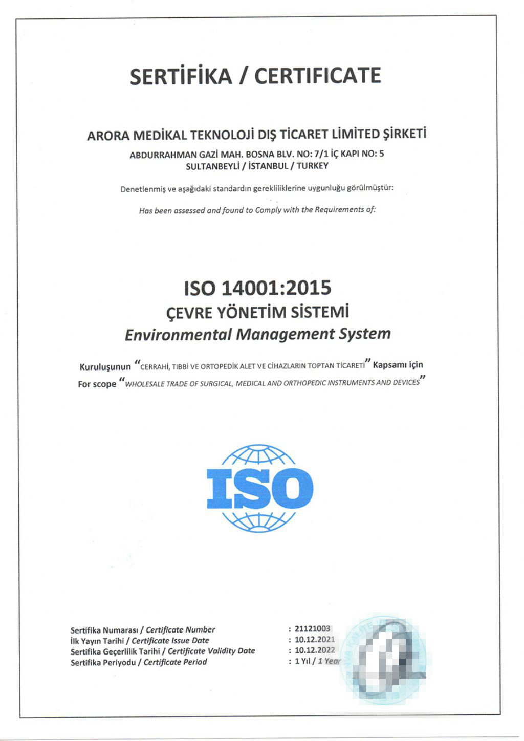 Ýso 14001-2015
